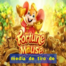 media de tiro de meta por jogo